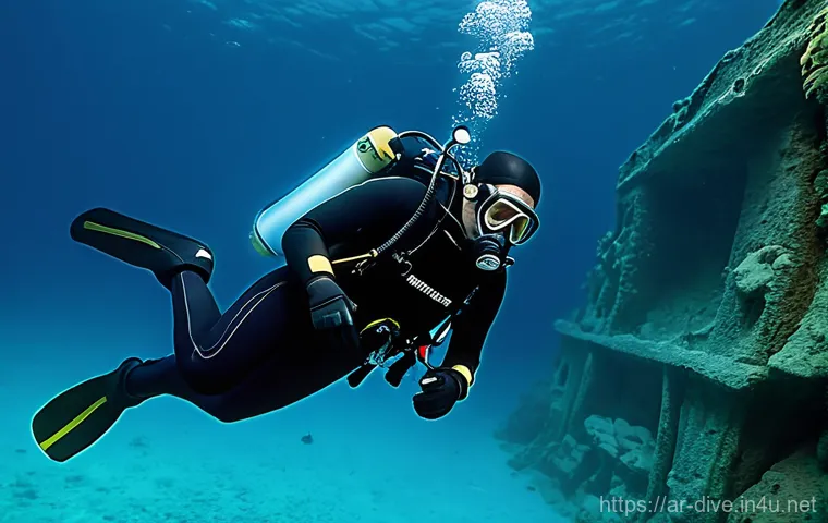 다이빙 강사 실무 경험 쌓는 법 - **Image Prompt 1: The Aspiring Diver's Journey to Leadership**
    "A vibrant, wide-angle underwater...