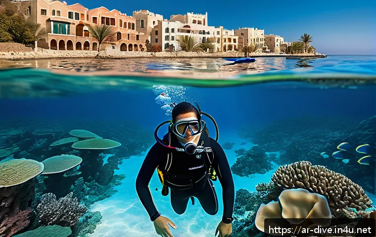 다이빙 강사 업무 효율화 꿀팁 - A serene early morning underwater scuba diving training session in clear, calm waters off the coast ...